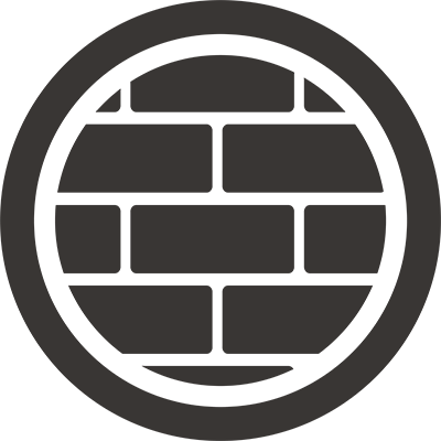 Logo for brick wall repair